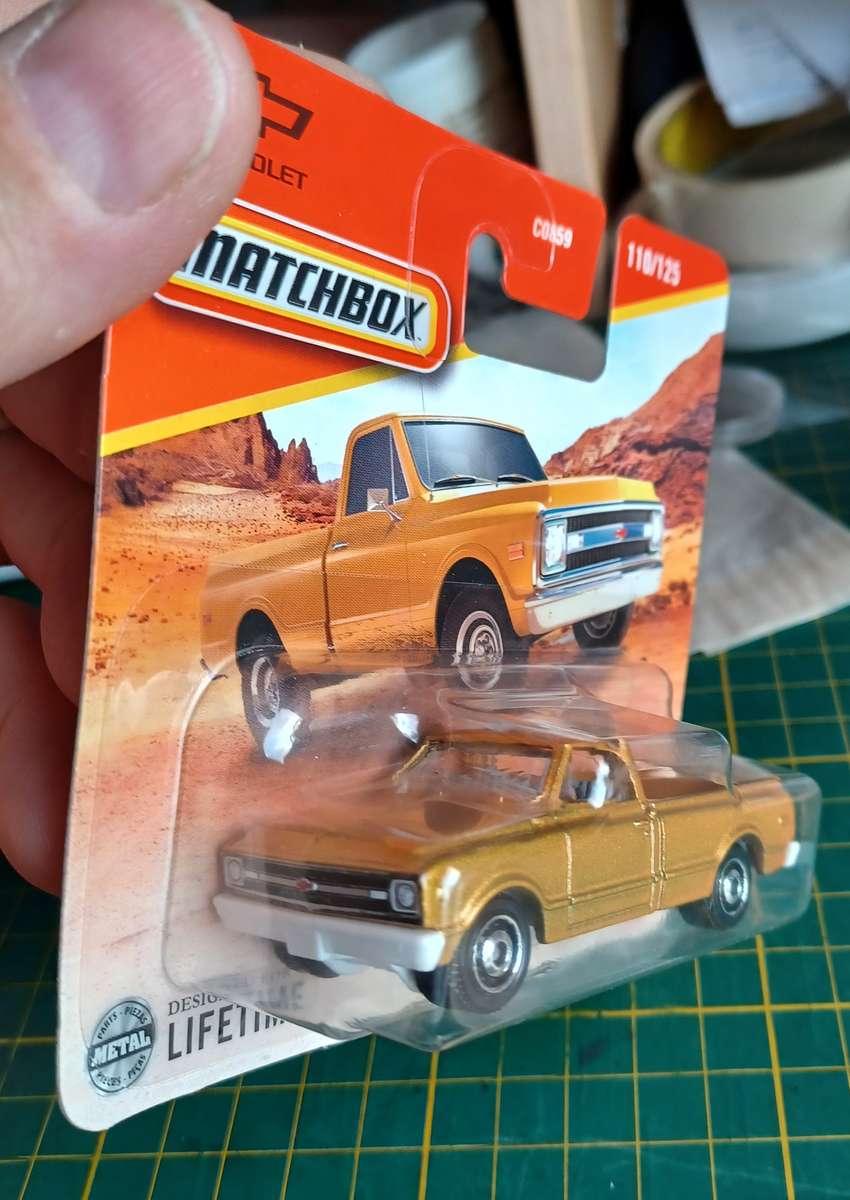 2024 Matchbox `Short Card` ~ No110/125 1968 Chevy C10