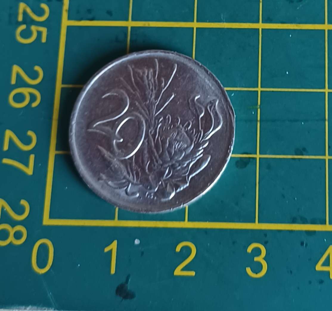 1981 20 Cent Coin ~ South Africa