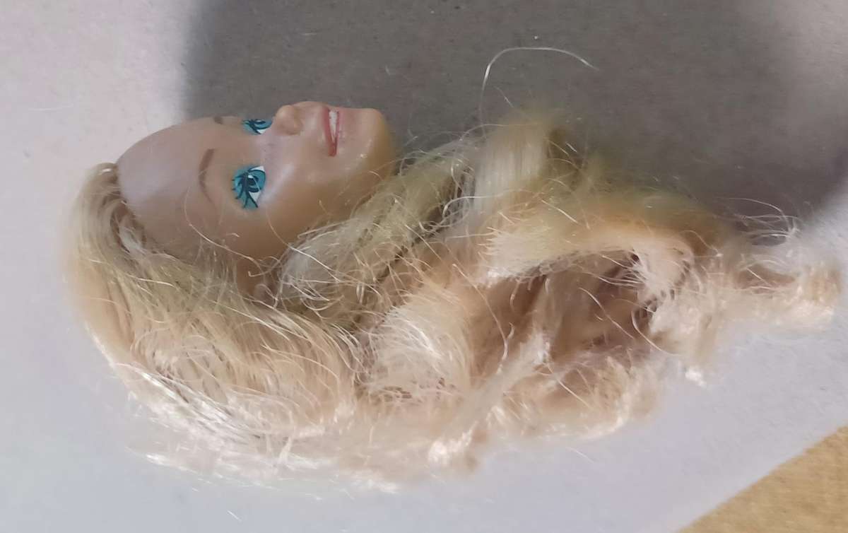 Barbie doll head vintage