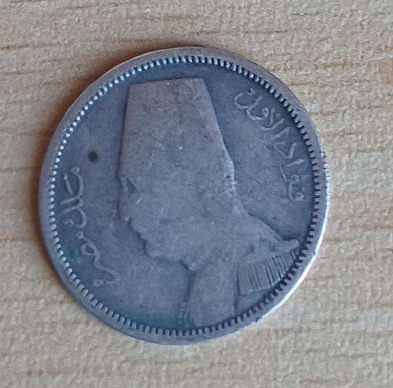 2 Qirsh coin (silver) 1929 Egypt