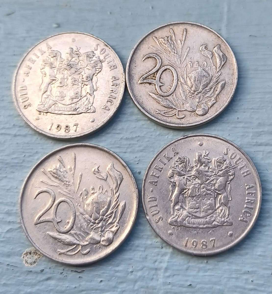 20 cent South Africa 1987