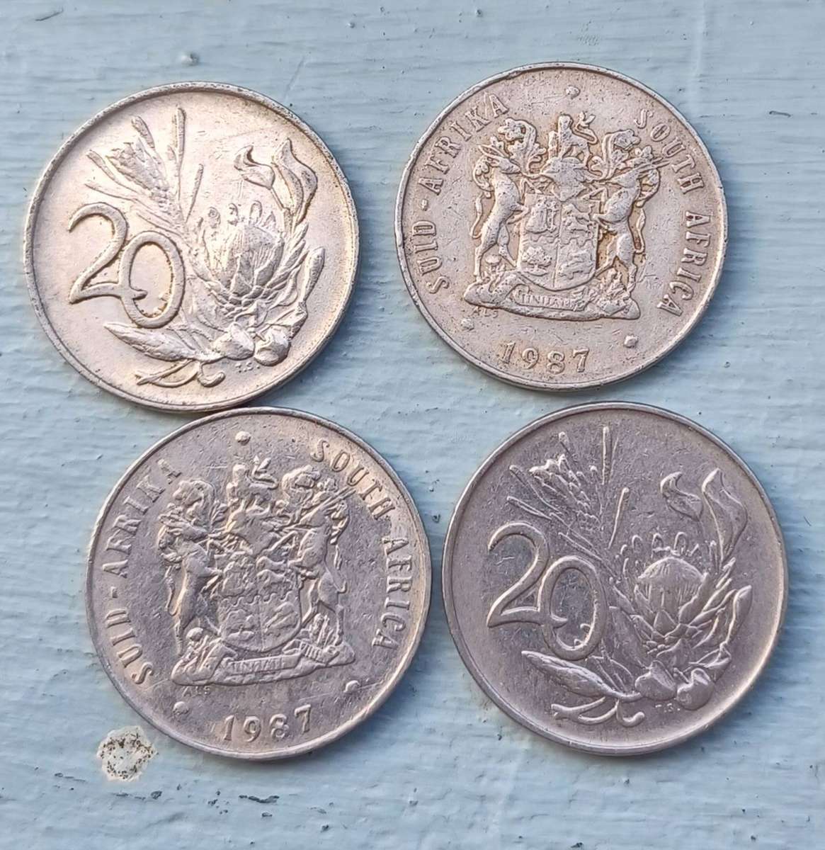 20 cent South Africa 1987