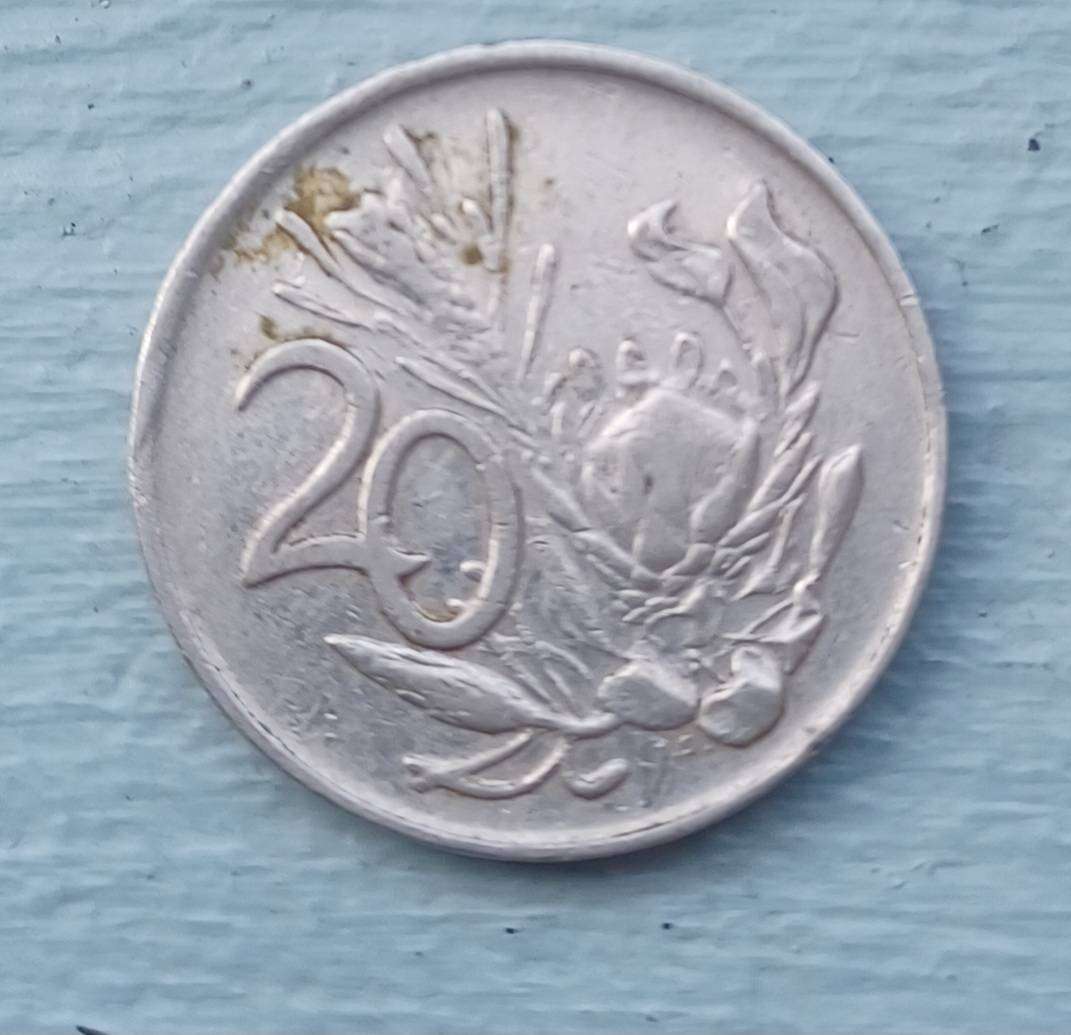 20 cent  South Africa 1985