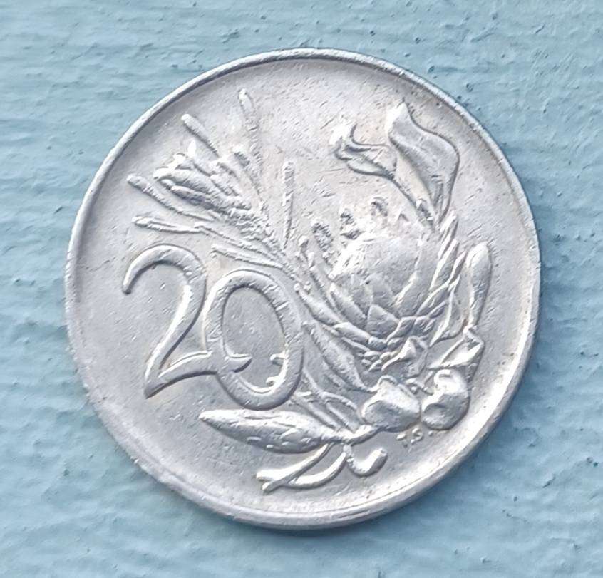 20 cent  South Africa 1989