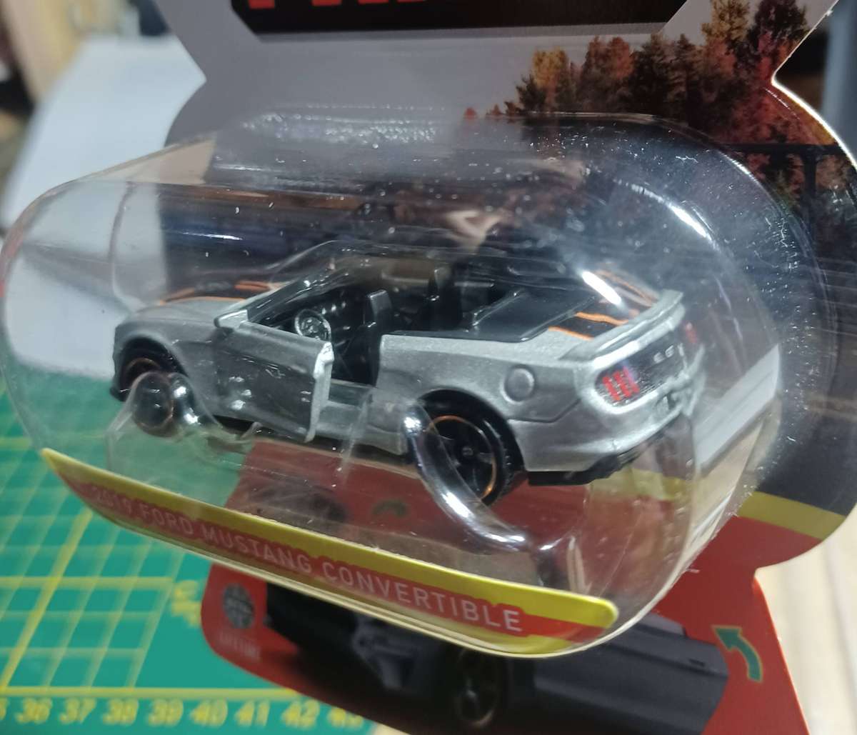 2022  Matchbox ~ Moving Parts ~ 40/54 2019 Mustang Convertible ~ Mint on card