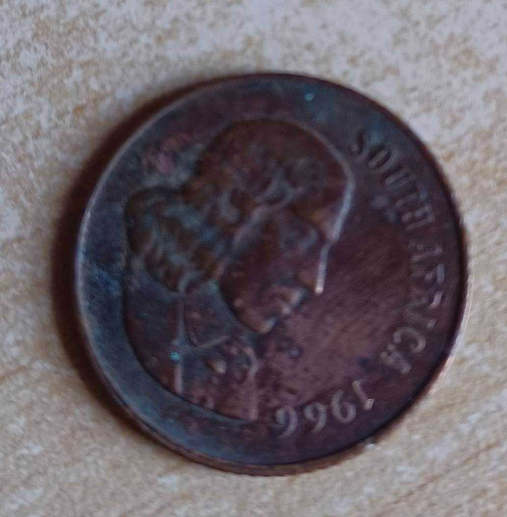 2 Cent  South Africa 1966 English