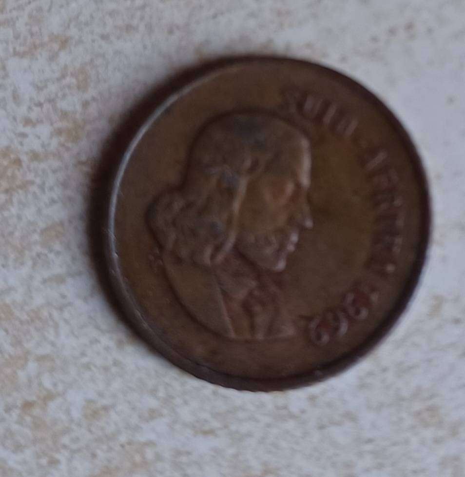 1 Cent  South Africa 1969 Afrikaans