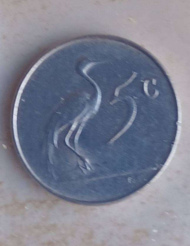 1967 English uncirculated 5c