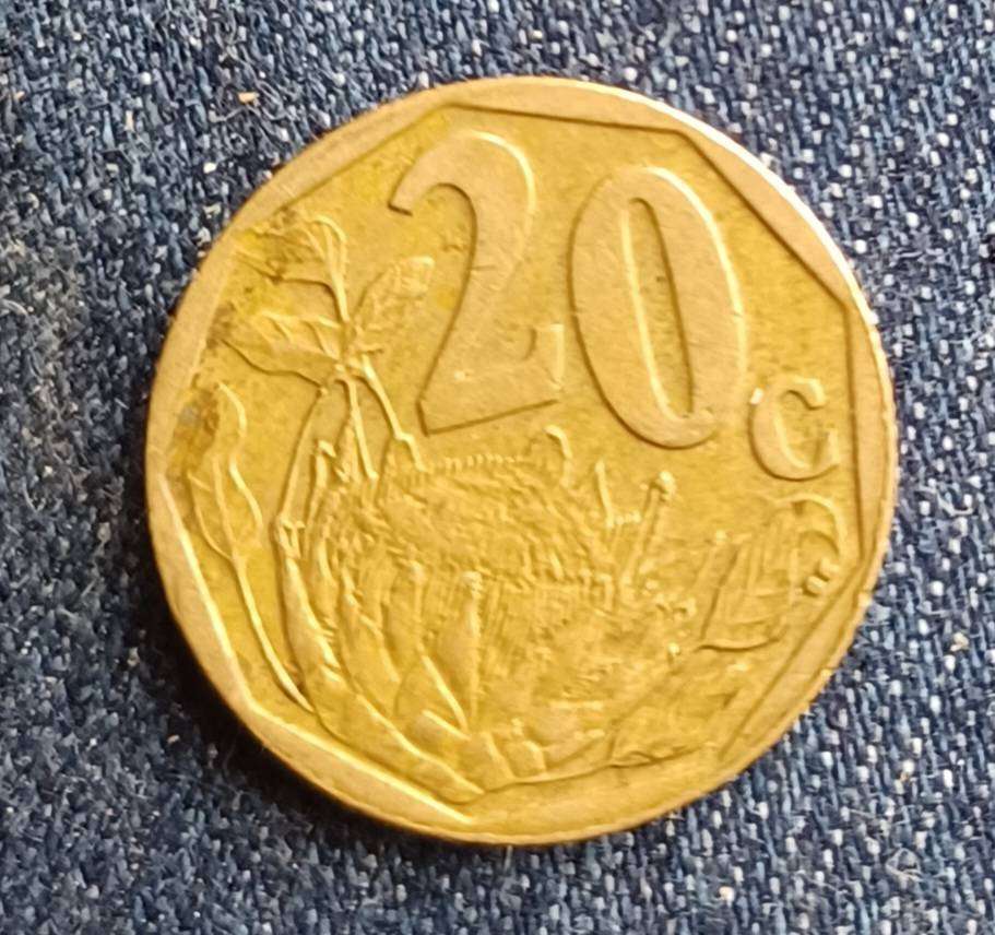 2014 20 cent South Africa: Coin