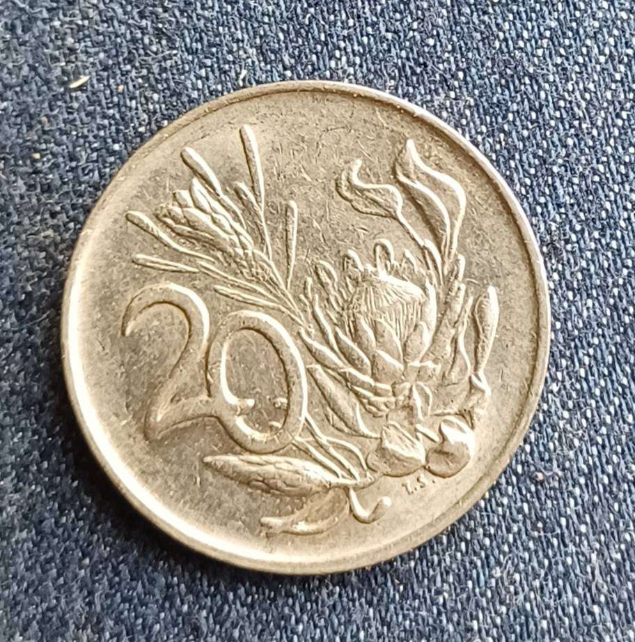 1987 20 cent South Africa: Coin