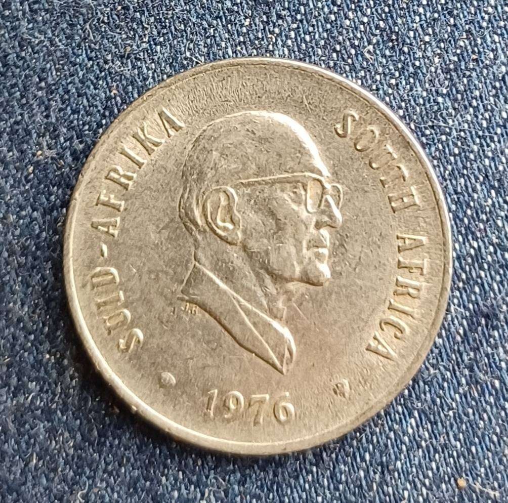 1976 20 cent South Africa: Coin