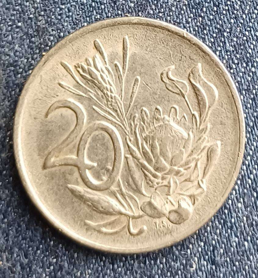 1976 20 cent South Africa: Coin