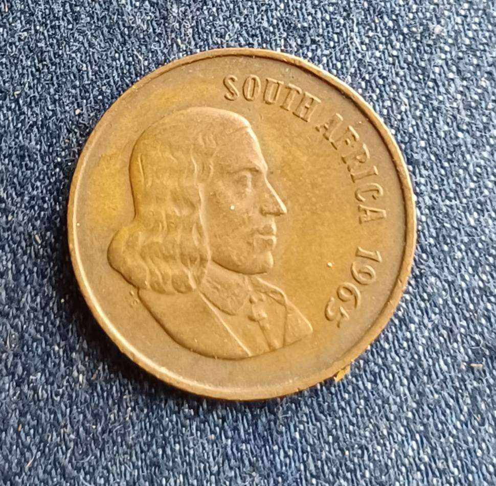 1965 English 2 cent South Africa: Coin