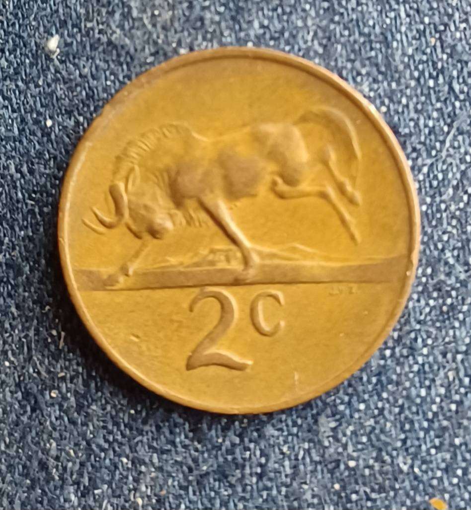 1965 English 2 cent South Africa: Coin