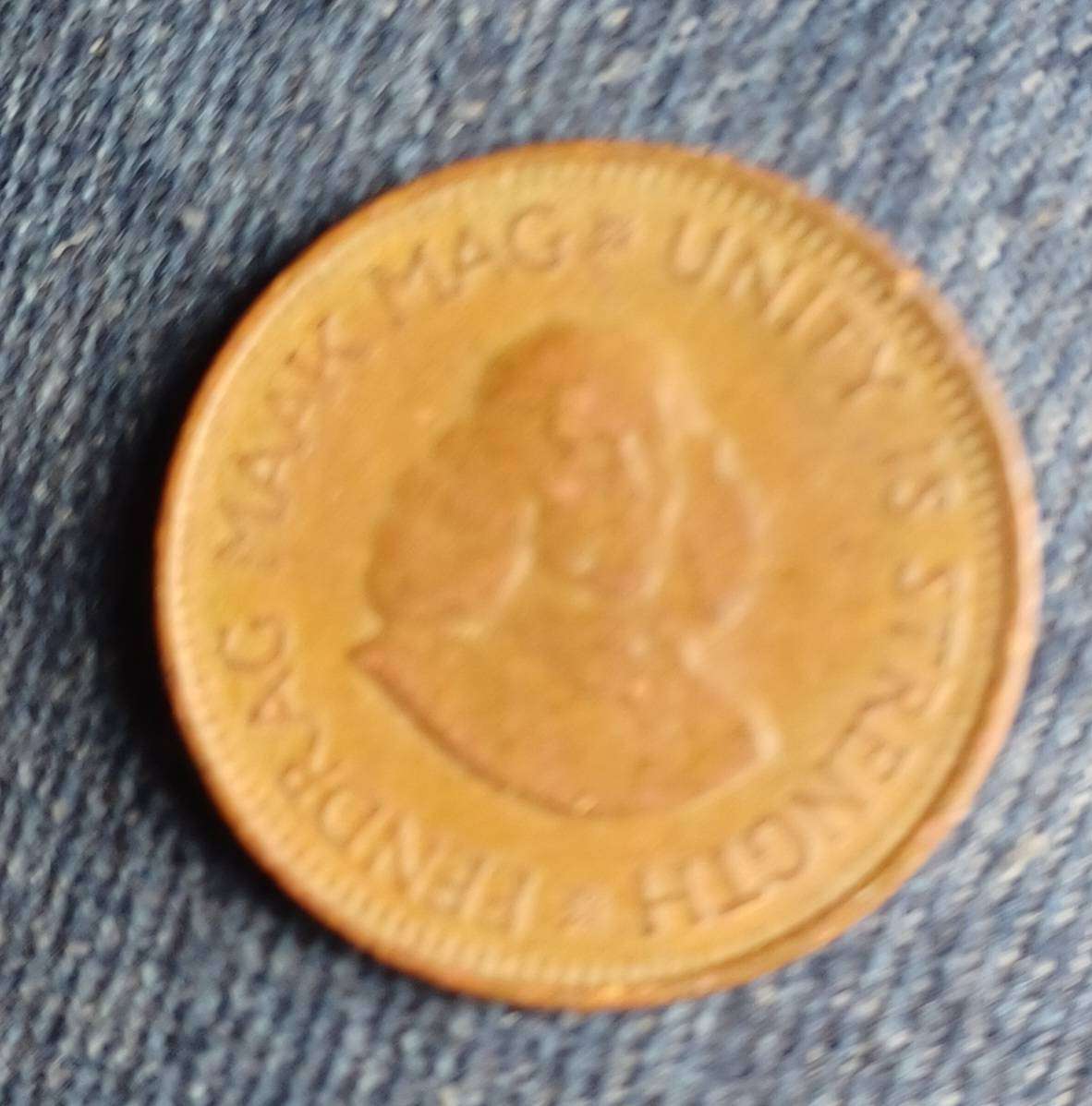 1961 1/2 Cent ~South Africa