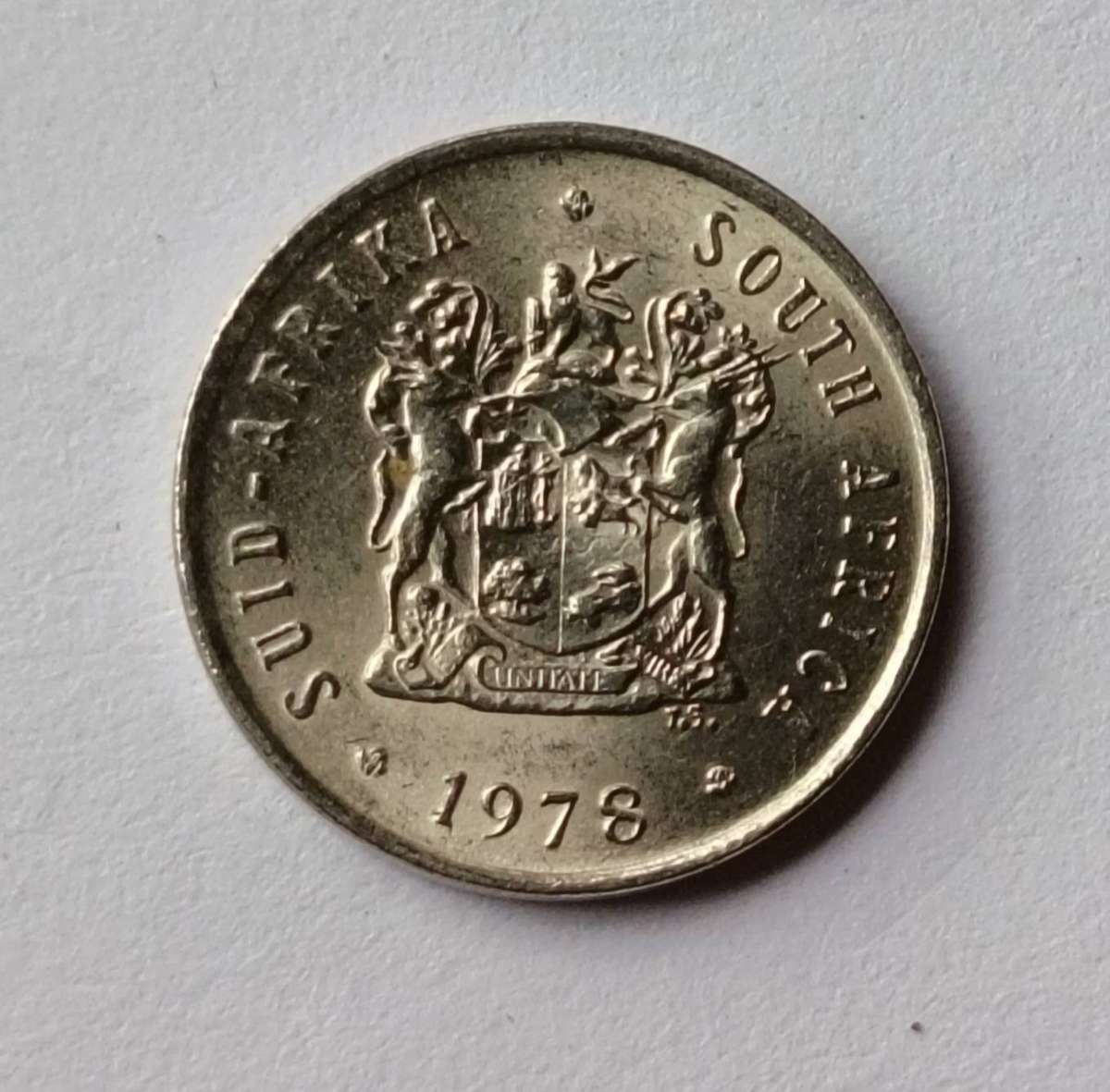 1978 5 cent coin ~ South Africa