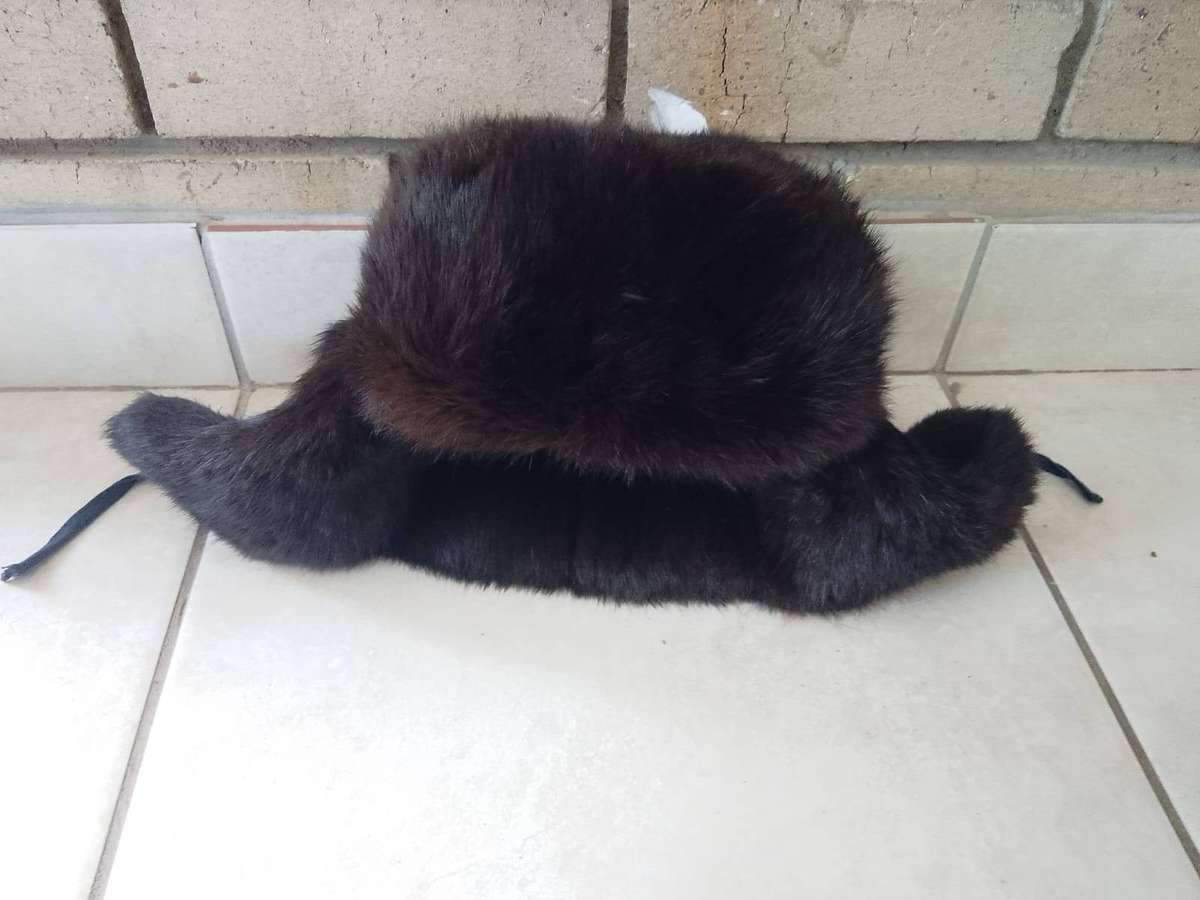 Vintage collectors Russian Ushanka fur hat