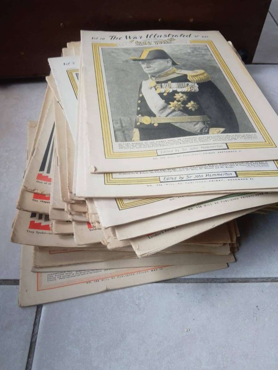Collectors vintage The War Illustrated Magazine
