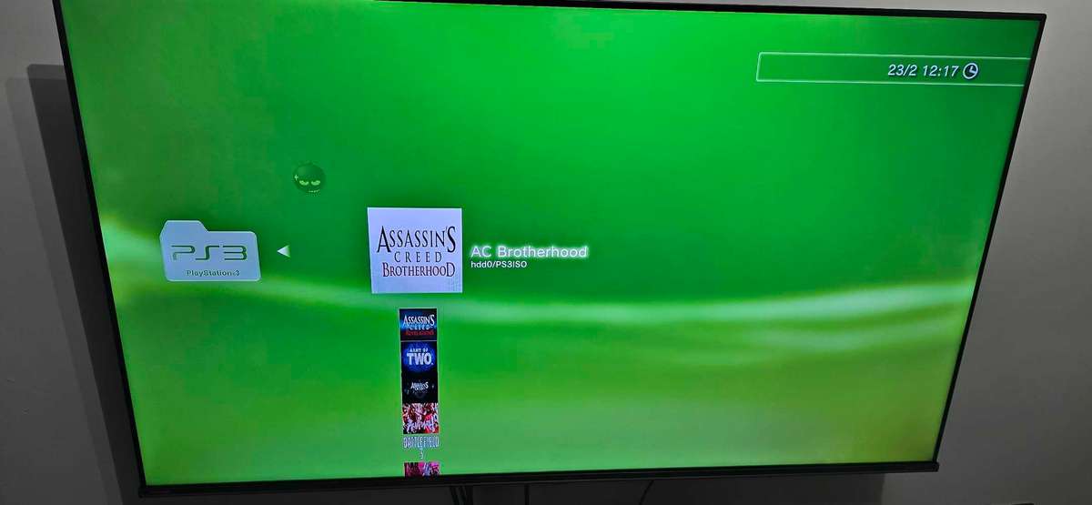 PS3 Super Slim modded with Hen