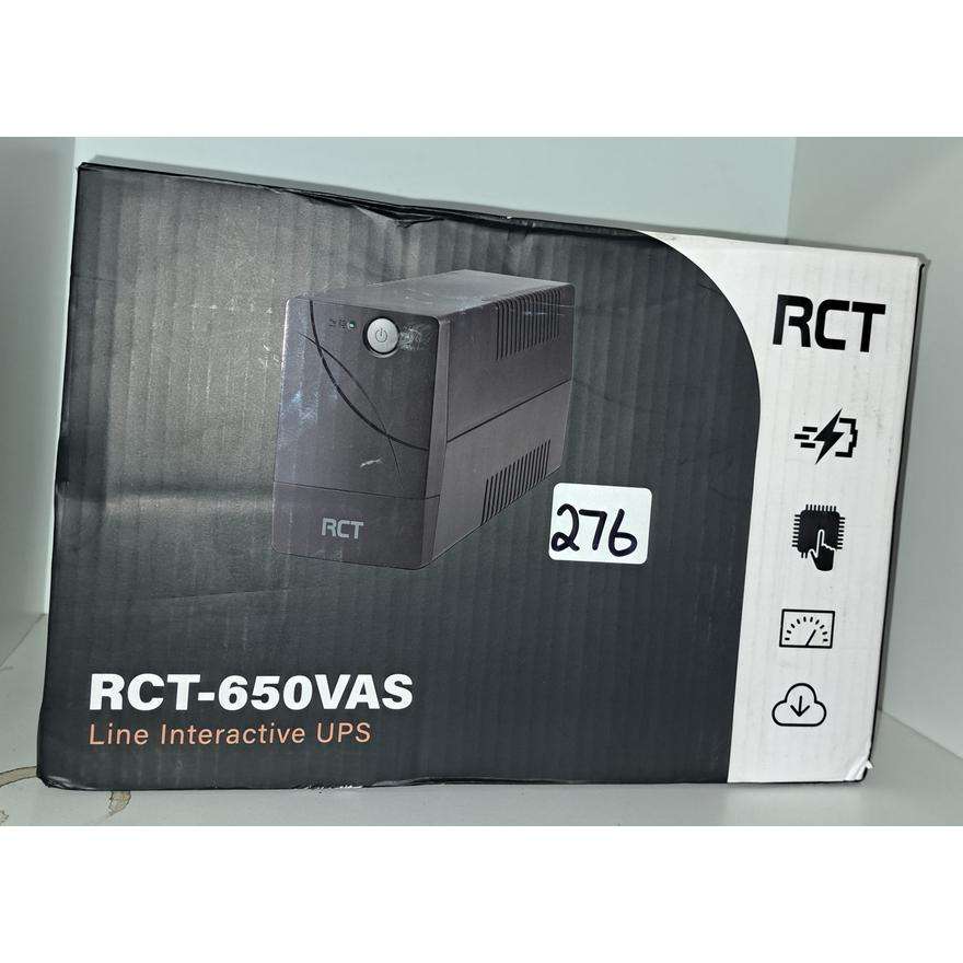 *WEEKEND SPECIAL*NEW RCT 650VA UPS IN BOC WITH CABLES ETC