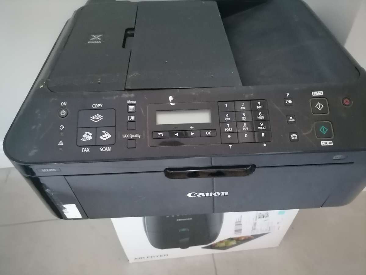 CANON PIXMA MX410 PRINTER, CARTRIDGES INCL BUT NEED REFILL*