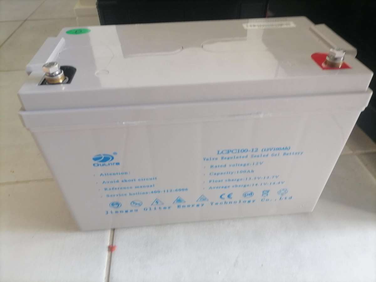 RCT LCPC 12V DC 100Ah Gel VRLA Deep Cycle Battery