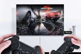 2.4G 4K Ultra HD HDMI Game Stick  x2 Wireless Controllers Gamepad sets