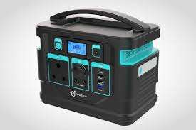 *WEEKEND SPECIAL**POWERUP 500W 518Wh LITHIUM-ION PORTABLE POWER STATION IN BOX WITH ACCESSORIES*