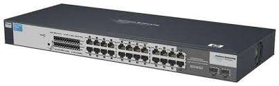 HP ProCurve J9080A 24-Port 10/100/1000 RJ-45 2-Port 1GB SFP Switch