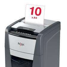 Rexel Optimum AutoFeed+ 225X Automatic Cross Cut P4 Paper Shredder