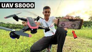UAV S8000 4K HD Aerial Photography ESC Dual Aerial Camera Drone