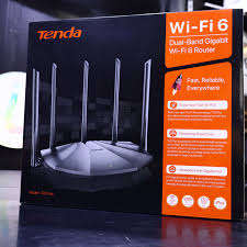 Tenda Router TX2 Pro, WiFi 6 AX1500 Dual Band Gigabit