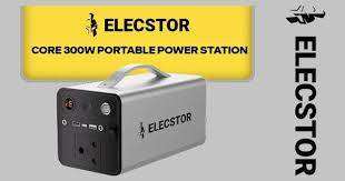 Elecstor Core 300W Power Station ELE-A320A IN BOX(LOOKS NEW/NO POWER CABLE)