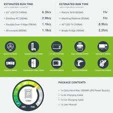 Gizzu Hero Max 1000W 1024Wh UPS Power Station - Black