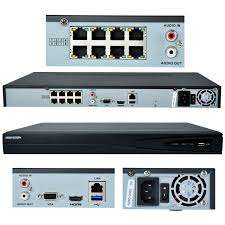 Hikvision NVR 8Ch - DS-7608NI-E2 - 8CH PoE NVR Network Video Recorder