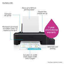 EPSON L120 INK TANK COLOUR PRINTER*WITH FULL TANKS*