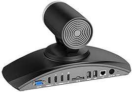 Grandstream 9-Way Video Conferencing System conference with remote