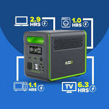 Gizzu Hero Max 1000W 1024Wh UPS Power Station - Black