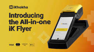 New iKhokha Flyer Card Machine with Charging Station & Accessories