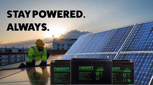 Forbatt 12V 100Ah Gel VRLA Deep Cycle Battery