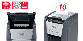Rexel Optimum AutoFeed+ 225X Automatic Cross Cut P4 Paper Shredder