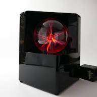 Vintage Retro Plasma F/X FX Globe Ball Sphere light, with box, excellent 80s