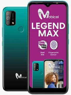 Mobicel Legend Max (6.5 inch, Dual SIM, Finger Print Scan, Triple Cam - Green)