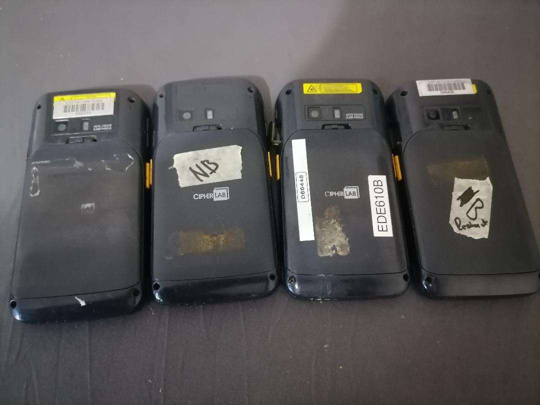 Lot of 4 x CipherLab RS30 Computer/Phone/Barcode Scanner