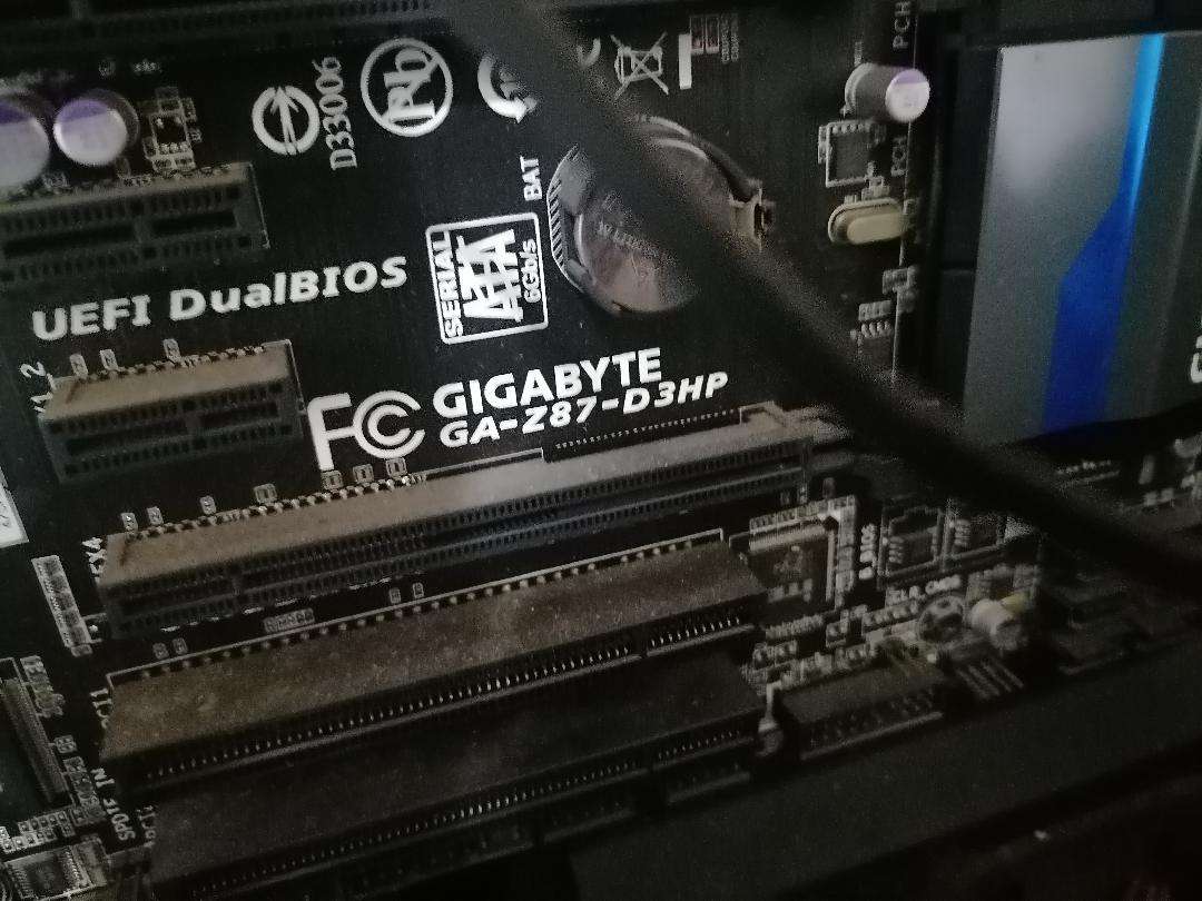 Corsair gaming PC box with Gigabyte motherboard and PSU. i5 CPU. Sold as is.