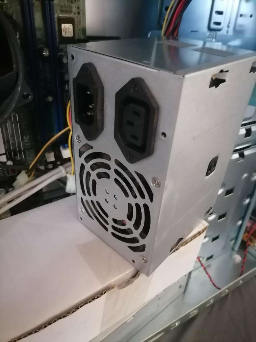 Aluminium PC Chassis with Motherboard, PSU, DVD Writer (Sold as is)