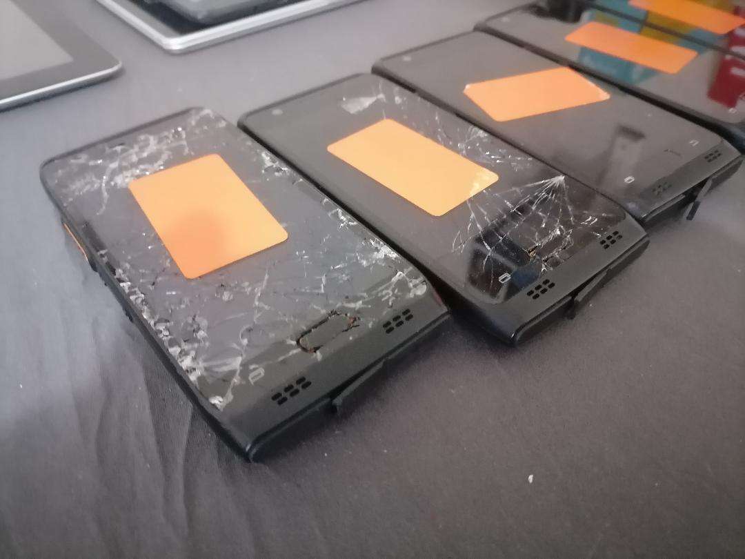 Lot of 5 x TD Tech EP720 Dual SIM Phone. 5G. No batteries. Sold as is. One bid for lot.