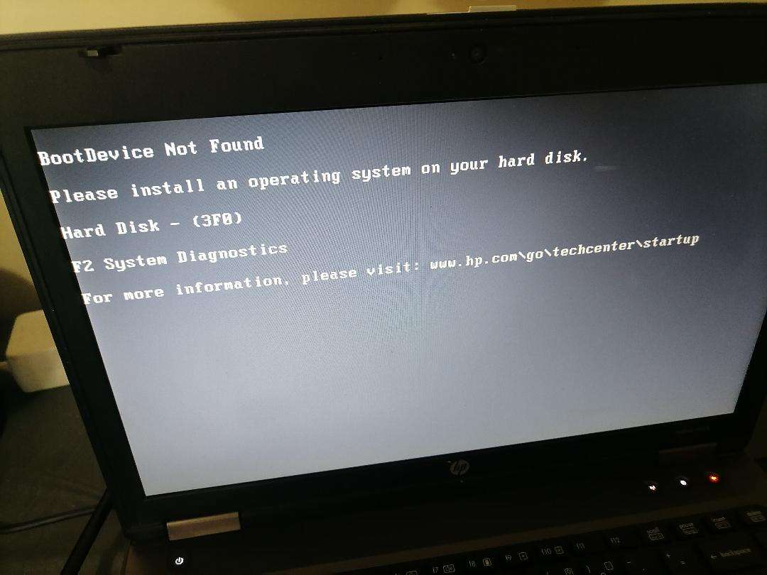 *HP PROBOOK 6360B I5 LAPTOP*1TB HDD**POWERS ON,NO HARD DRIVE DETECTED*
