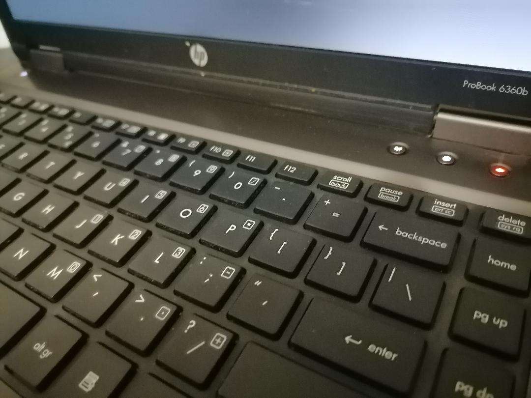 *HP PROBOOK 6360B I5 LAPTOP*1TB HDD**POWERS ON,NO HARD DRIVE DETECTED*