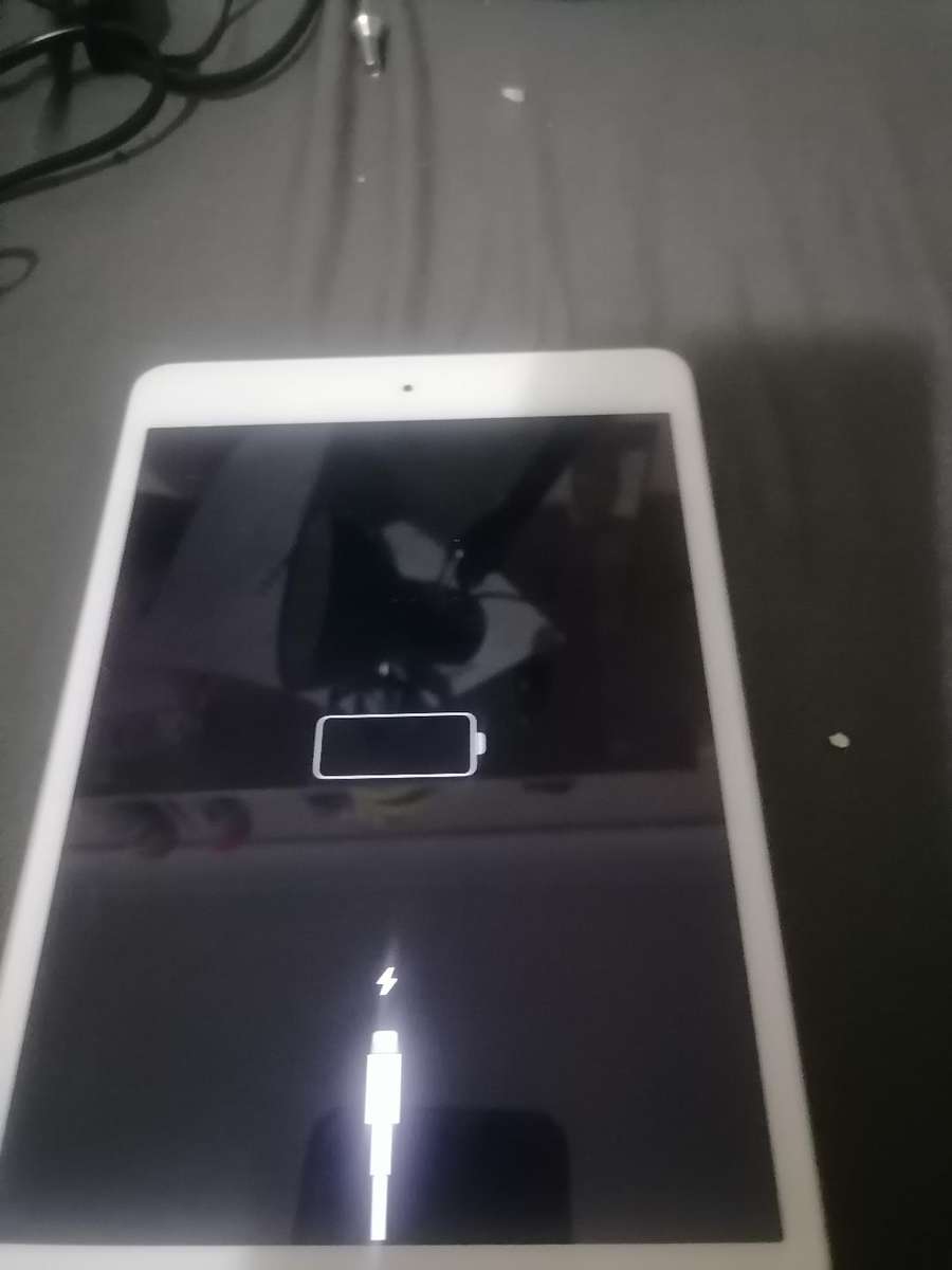 APPLE IPAD MINI 4 IN BOX*SHOWS CHARGER CONNECTED BUT NOT CHARGING, SOLD AS IS*